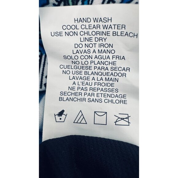 2/$30 NWT Island Escape Size 6 Floral Print Swimsuit Tankini Top Underwire - Picture 14 of 16